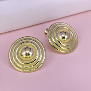 Stainless Steel Earrings  for Women and Girls Round  Good Quality No Change Color BS2503270241
