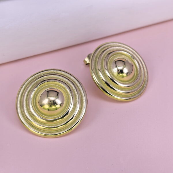 Stainless Steel Earrings  for Women and Girls Round  Good Quality No Change Color BS2503270241
