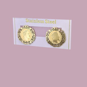 Stainless Steel Earrings  for Women and Girls Round  Good Quality No Change Color BS2503270249