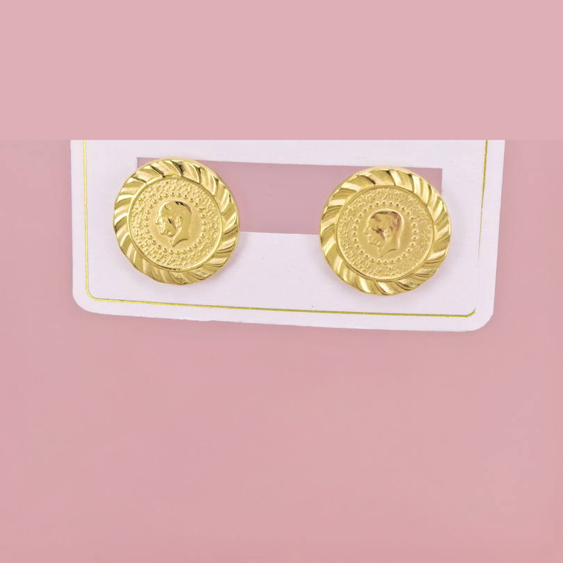 Stainless Steel Earrings  for Women and Girls Round  Good Quality No Change Color BS2503270253