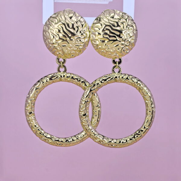 Stainless Steel Earrings  for Women and Girls Round  Good Quality No Change Color BS2503270256