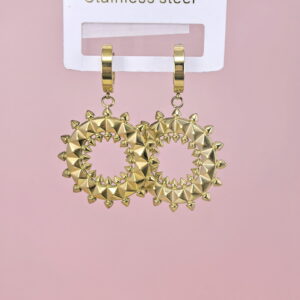 Stainless Steel Earrings  for Women and Girls Round  Good Quality No Change Color BS2503270263