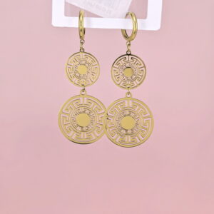 Stainless Steel Earrings  for Women and Girls Round  Good Quality No Change Color BS2503270268