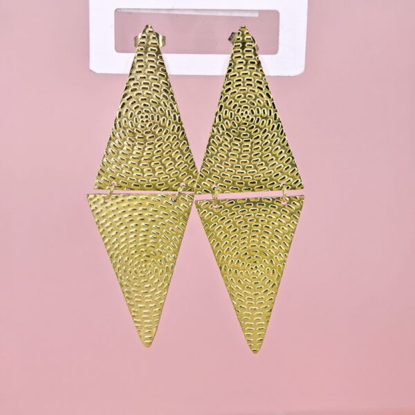 Stainless Steel Earrings  for Women and Girls Rhombus Good Quality No Change Color BS2503270274