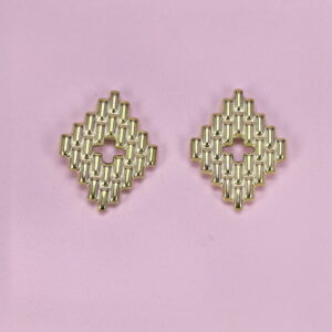 Stainless Steel Earrings  for Women and Girls Rhombus Good Quality No Change Color BS2503270276