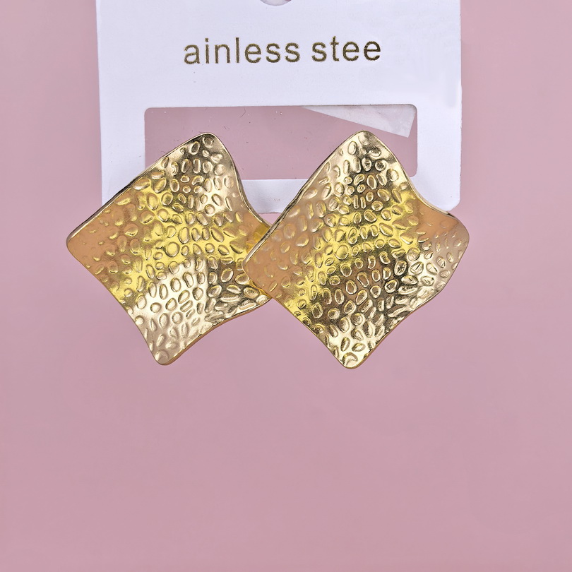 Stainless Steel Earrings  for Women and Girls Rhombus Good Quality No Change Color BS2503270278