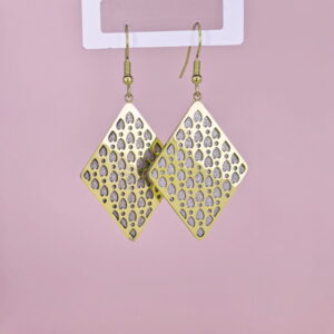 Stainless Steel Earrings  for Women and Girls Rhombus Good Quality No Change Color BS2503270280