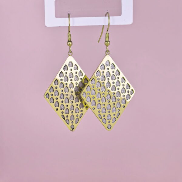Stainless Steel Earrings  for Women and Girls Rhombus Good Quality No Change Color BS2503270280
