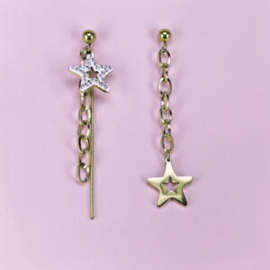 Stainless Steel Earrings  for Women and Girls Pentagram Good Quality No Change Color BS2503270289