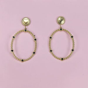 Stainless Steel Earrings  for Women and Girls Oval Good Quality No Change Color BS2503270298