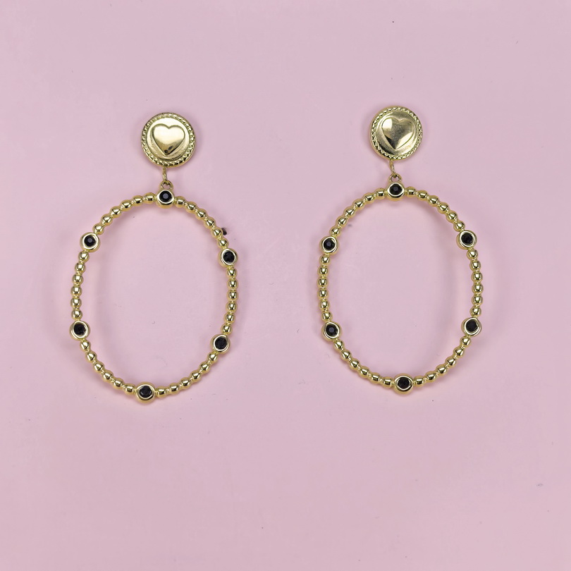 Stainless Steel Earrings for Women and Girls Oval Good Quality No Change Color BS2503270298