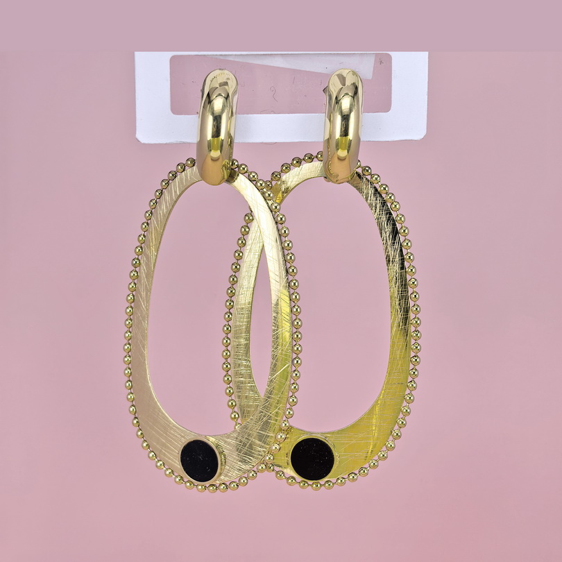 Stainless Steel Earrings for Women and Girls Oval Good Quality No Change Color BS2503270303