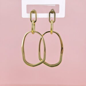 Stainless Steel Earrings  for Women and Girls Oval Good Quality No Change Color BS2503270312