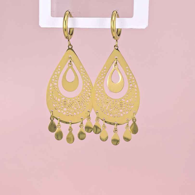 Stainless Steel Earrings  for Women and Girls Tear Drop Water Drop Good Quality No Change Color BS2503270322