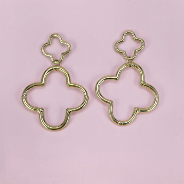 Stainless Steel Earrings  for Women and Girls Four-Leaf Clover Good Quality No Change Color BS2503270334