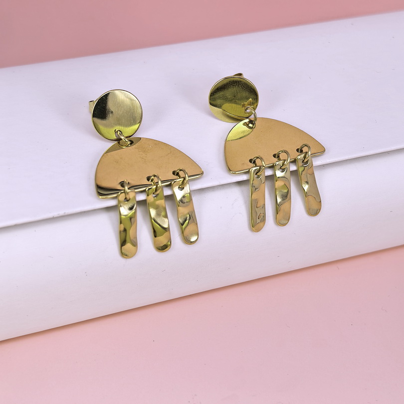 Stainless Steel Earrings  for Women and Girls Geometric Good Quality No Change Color BS2503270339