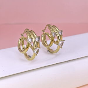 Stainless Steel Earrings  for Women and Girls Geometric Good Quality No Change Color BS2503270340