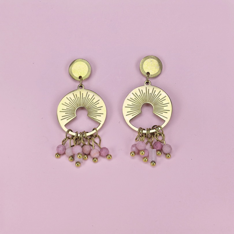 Stainless Steel Earrings  for Women and Girls Geometric Good Quality No Change Color BS2503270360