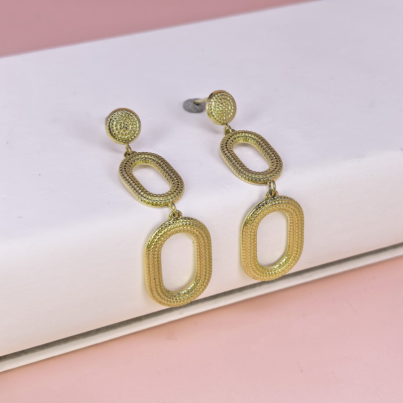 Stainless Steel Earrings  for Women and Girls Geometric Good Quality No Change Color BS2503270372