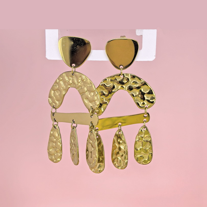 Stainless Steel Earrings  for Women and Girls Geometric Good Quality No Change Color BS2503270388