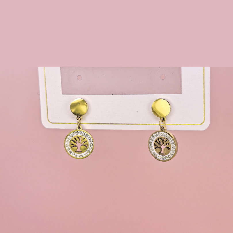 Stainless Steel Earrings  for Women and Girls Geometric Good Quality No Change Color BS2503270403