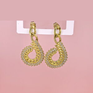 Stainless Steel Earrings  for Women and Girls Geometric Good Quality No Change Color BS2503270414