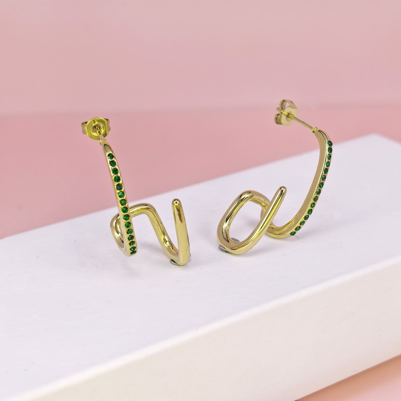 Stainless Steel Earrings  for Women and Girls Geometric Good Quality No Change Color BS2503270417