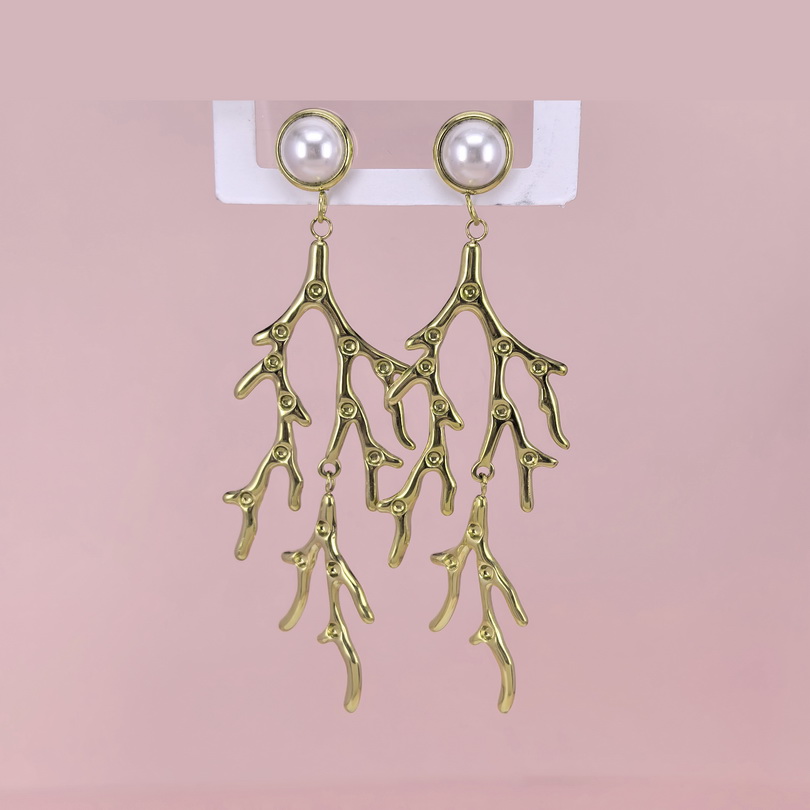 Stainless Steel Earrings  for Women and Girls Geometric Good Quality No Change Color BS2503270421