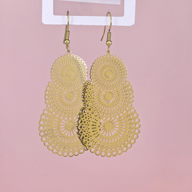 Stainless Steel Earrings  for Women and Girls Geometric Good Quality No Change Color BS2503270478