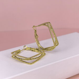 Stainless Steel Earrings  for Women and Girls Geometric Good Quality No Change Color BS2503270485