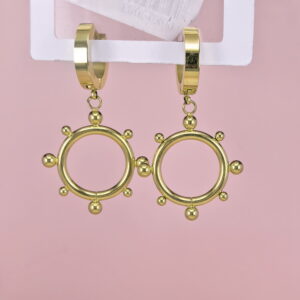 Stainless Steel Earrings  for Women and Girls Geometric Good Quality No Change Color BS2503270527