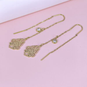 Stainless Steel Earrings  for Women and Girls Hollow-Out Good Quality No Change Color BS2503270536