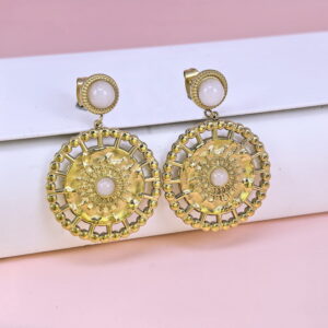 Stainless Steel Earrings  for Women and Girls Hollow-Out Good Quality No Change Color BS2503270542