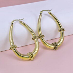 Stainless Steel Earrings  for Women and Girls Smooth Good Quality No Change Color BS2503270555