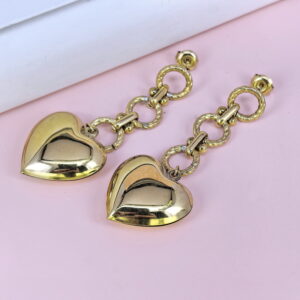 Stainless Steel Earrings  for Women and Girls Love Heart Good Quality No Change Color BS2503270589