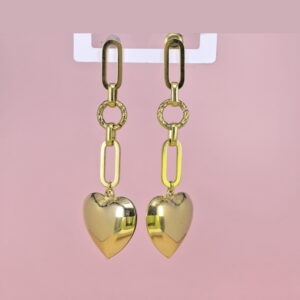 Stainless Steel Earrings  for Women and Girls Love Heart Good Quality No Change Color BS2503270590