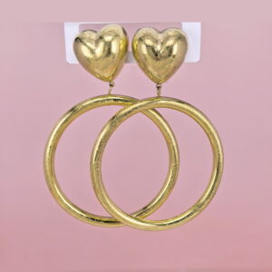 Stainless Steel Earrings  for Women and Girls Love Heart Good Quality No Change Color BS2503270600