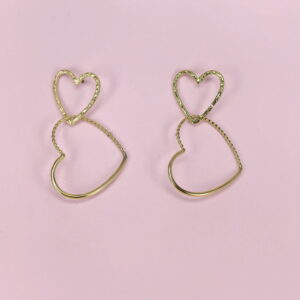 Stainless Steel Earrings  for Women and Girls Love Heart Good Quality No Change Color BS2503270602