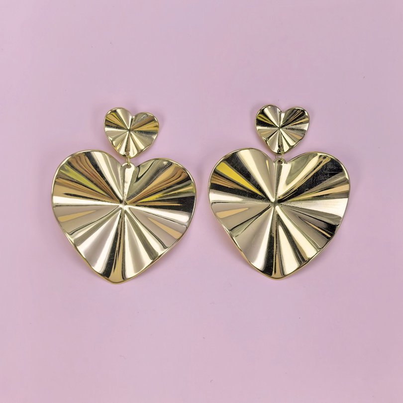 Stainless Steel Earrings  for Women and Girls Love Heart Good Quality No Change Color BS2503270603