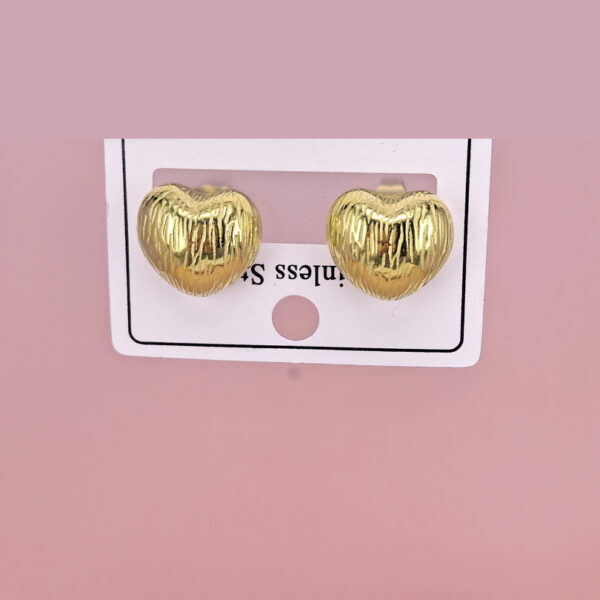 Stainless Steel Earrings  for Women and Girls Love Heart Good Quality No Change Color BS2503270608