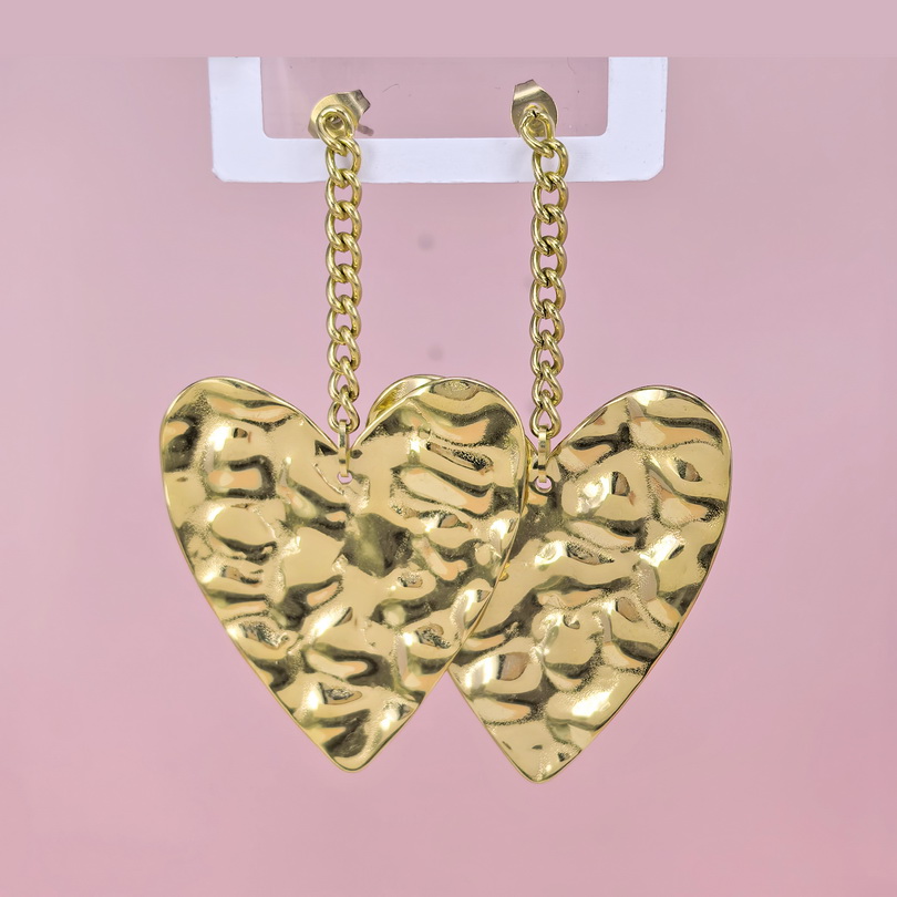 Stainless Steel Earrings  for Women and Girls Love Heart Good Quality No Change Color BS2503270610