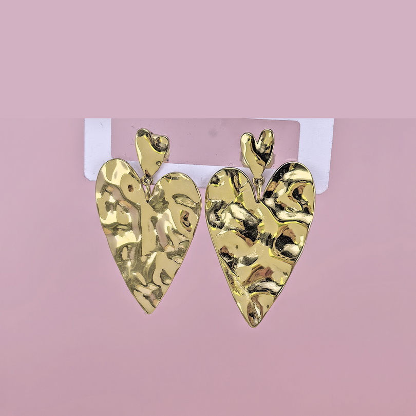 Stainless Steel Earrings  for Women and Girls Love Heart Good Quality No Change Color BS2503270611