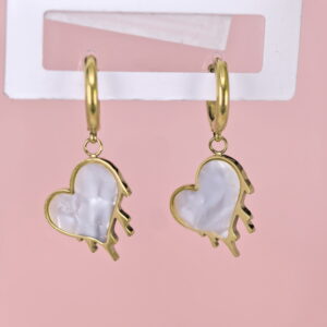 Stainless Steel Earrings  for Women and Girls Love Heart Good Quality No Change Color BS2503270614