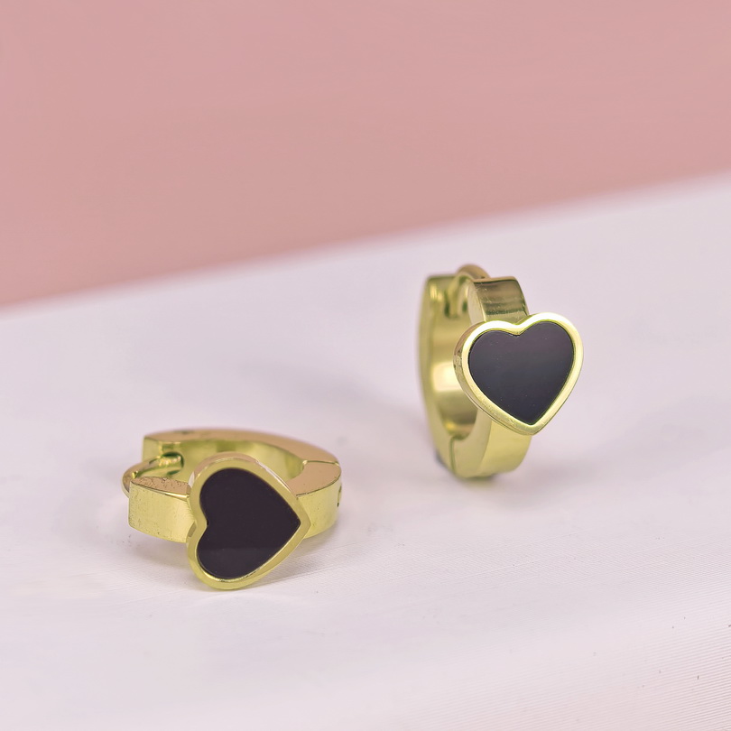 Stainless Steel Earrings  for Women and Girls Love Heart Good Quality No Change Color BS2503270616