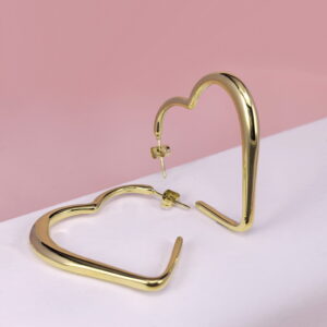 Stainless Steel Earrings  for Women and Girls Love Heart Good Quality No Change Color BS2503270617