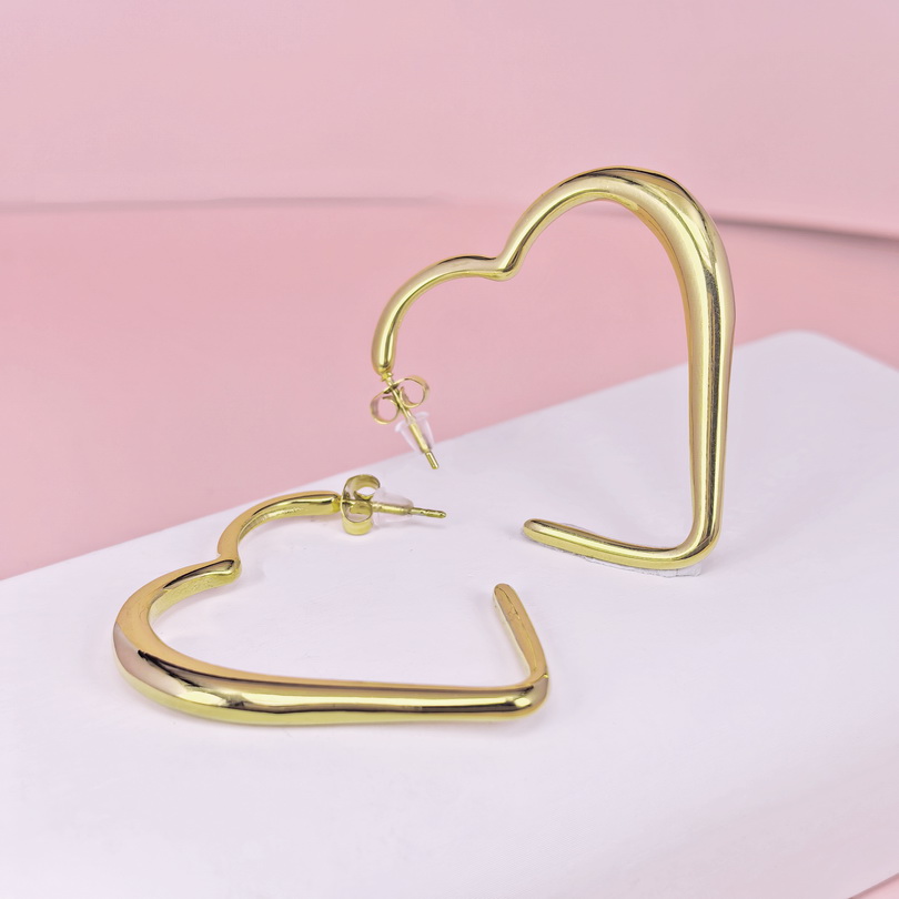 Stainless Steel Earrings for Women and Girls Love Heart Good Quality No Change Color BS2503270620