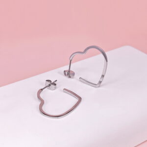 Stainless Steel Earrings  for Women and Girls Love Heart Good Quality No Change Color BS2503270621
