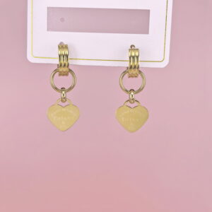 Stainless Steel Earrings  for Women and Girls Love Heart Good Quality No Change Color BS2503270622