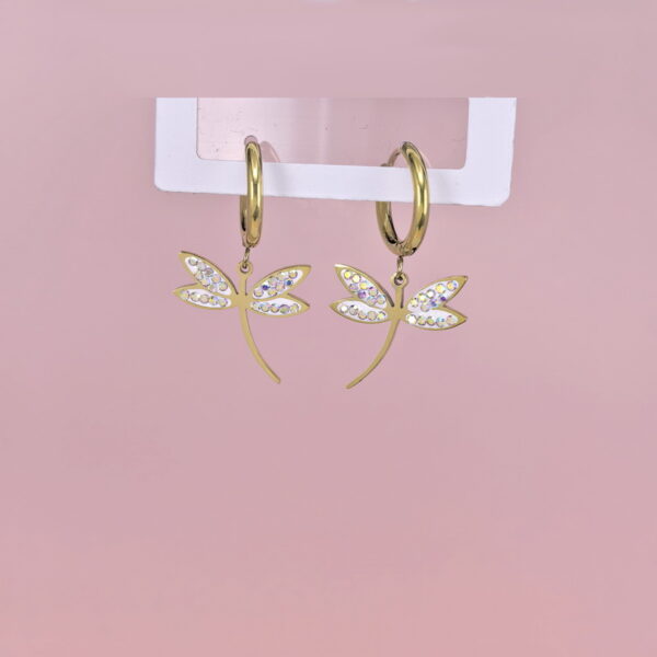 Stainless Steel Earrings  for Women and Girls Dragonfly Good Quality No Change Color BS2503270635
