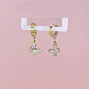 Stainless Steel Earrings  for Women and Girls Butterfly Good Quality No Change Color BS2503270637